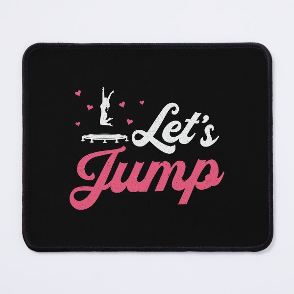 Item preview, Trampoline Let's Jump Gymnast Funny Trampolining designed and sold by tshirtconcepts.