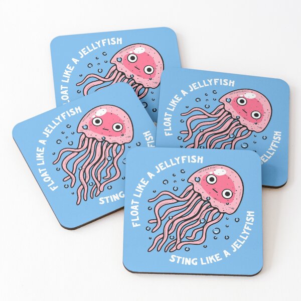 Item preview, Float Like A Jellyfish Sting Like A Jellyfish designed and sold by Yipptee Shirts.