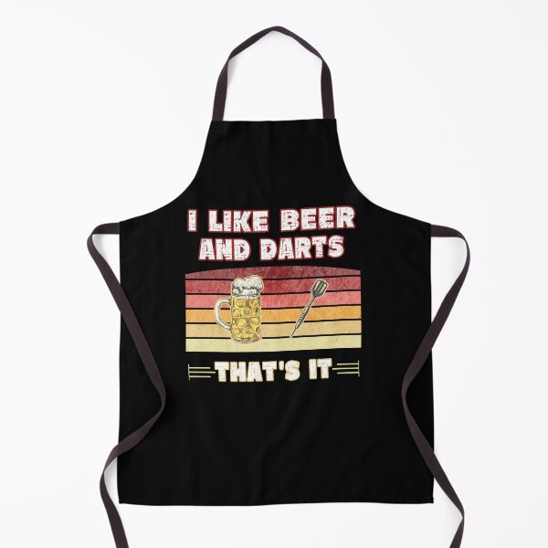 Item preview, I like beer and darts - play darts and drink beer designed and sold by dJ-Design.