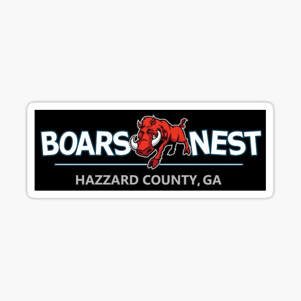 Item preview, Dukes of Hazzard - Boar's Nest T-Shirt (Modern Redesign) designed and sold by DuckSkinAngel.