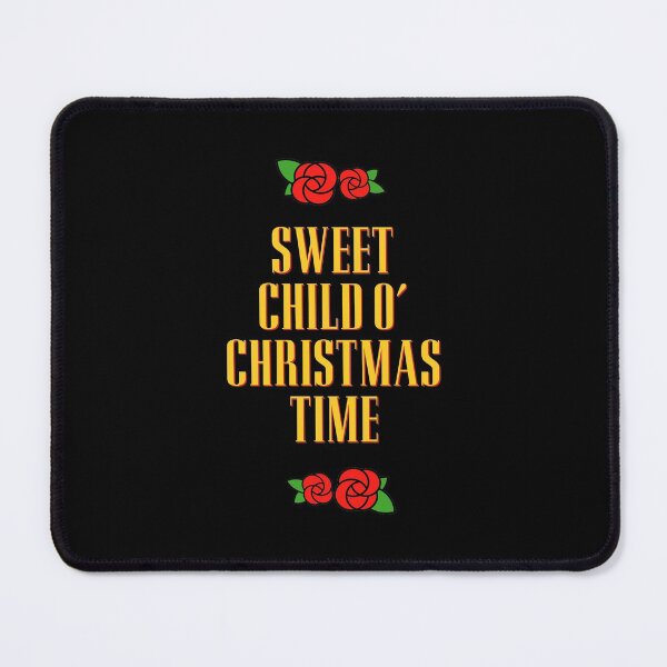 Item preview, 'Sweet Child O' Christmas Time' | Guns N Roses Christmas Card Design designed and sold by Rodney's Marketplace.