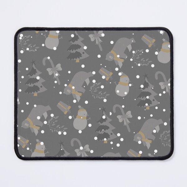Item preview, Pastel Grey Christmas Pattern designed and sold by fowons.