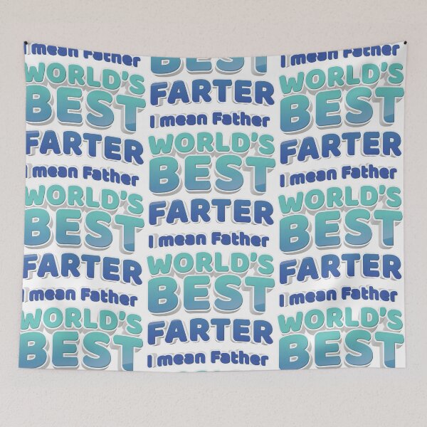 Item preview, World’s Best Farter I mean Father Dad Jokes designed and sold by johnta17.