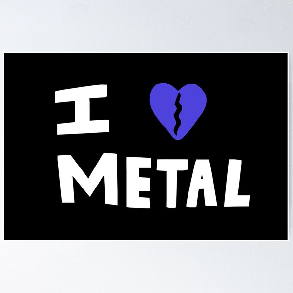 Item preview, I Love Metal (Elliott Smith) designed and sold by SkyAfterDusk.