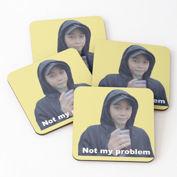 Item preview, NCT Johnny 'not my problem' designed and sold by LunarKatShop.