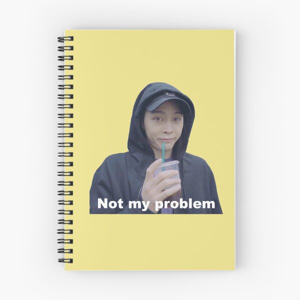 Item preview, NCT Johnny 'not my problem' designed and sold by LunarKatShop.