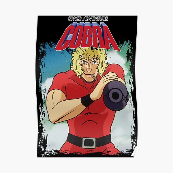 TOILE AFFICHE POSTER PHOTO MANGA FIGURINE COBRA SPACE ADVENTURE PIRATE PSYCHOGUN 