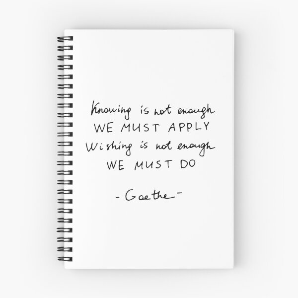 Item preview, Goethe - quote. Text / Black Letter. designed and sold by Nia-Chi.