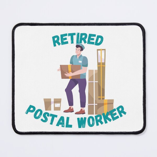 Item preview, Retired Postal Worker designed and sold by LuckyKermit.
