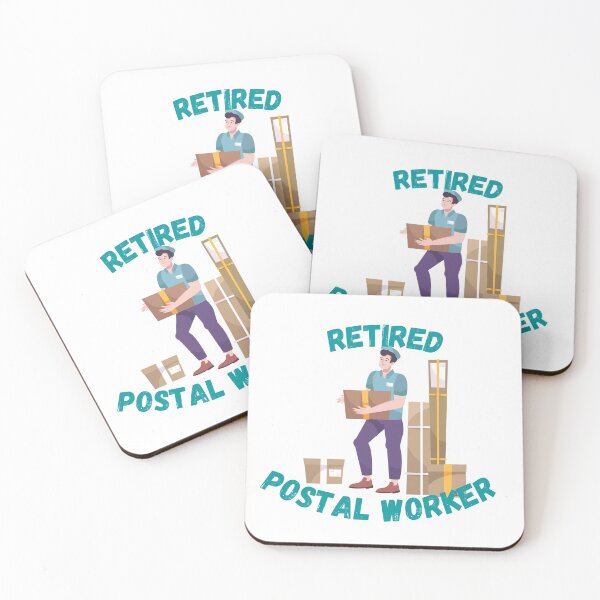Item preview, Retired Postal Worker designed and sold by LuckyKermit.