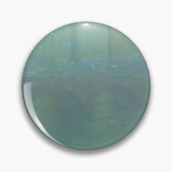Item preview, Impressionist Painting Waterloo Bridge, London, at Dusk (1904) by Claude Monet designed and sold by Designedbysm.