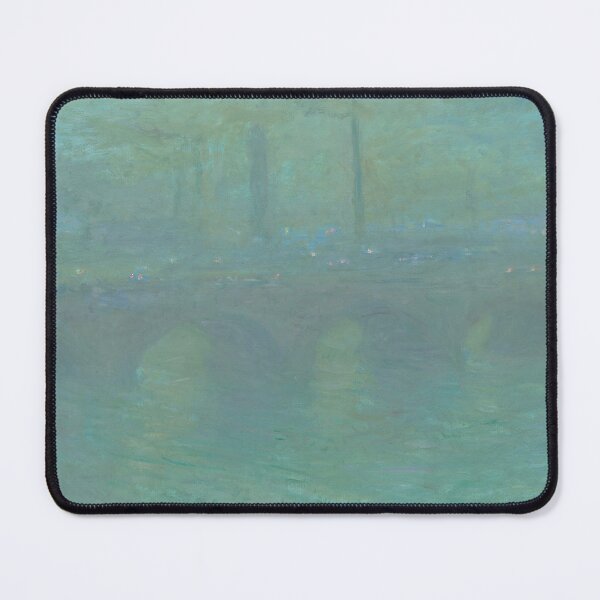 Item preview, Impressionist Painting Waterloo Bridge, London, at Dusk (1904) by Claude Monet designed and sold by Designedbysm.