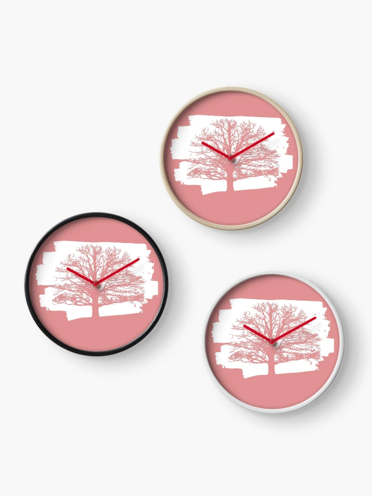 Thumbnail 3 of 4, Clock, tree designed and sold by Imagine-Create.