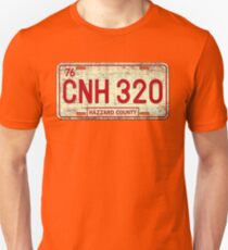 Dukes of Hazzard - General Lee License Plate Unisex T-Shirt