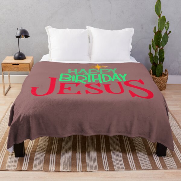 Item preview, Christian Christmas HAPPY BIRTHDAY JESUS Women Men Kids Gift T-Shirt designed and sold by Gloria0312.
