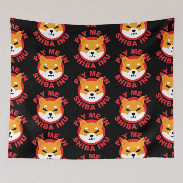 Item preview, Pay Me In Shiba Inu - Black designed and sold by johnta17.