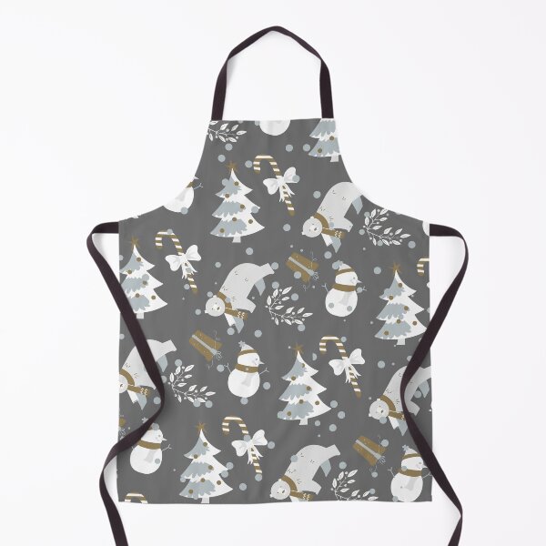 Item preview, Winter Grey Blue Christmas Pattern designed and sold by fowons.