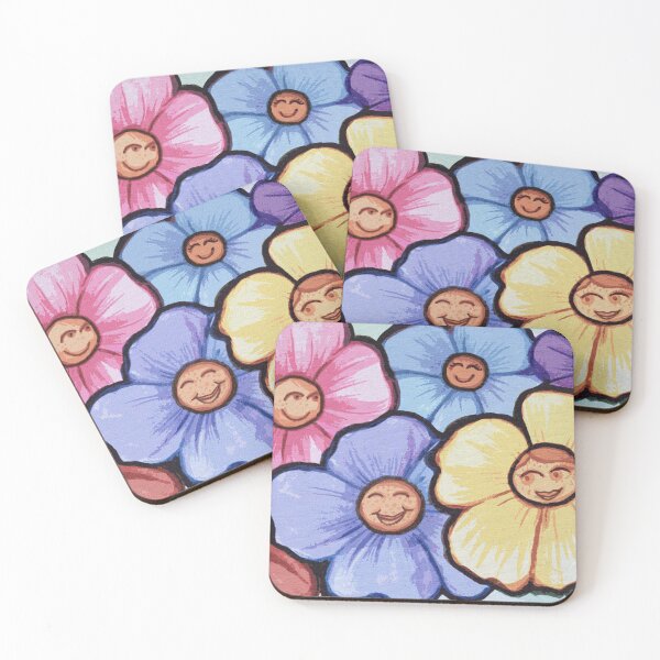 Item preview, Happy Flowers designed and sold by FrictionMaxxing.