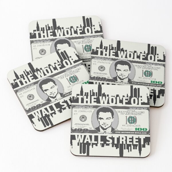 Item preview, The Wolf of Wall Street minimalist movie art designed and sold by PrintsBySadie.