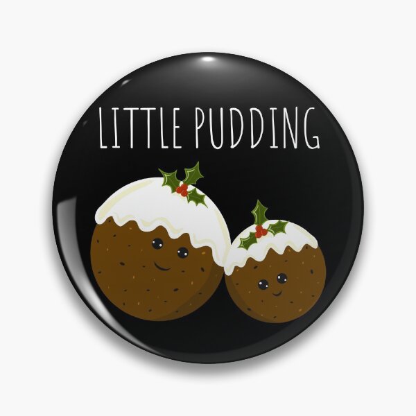 Item preview, Christmas Puddings. Little Pudding, Black.  designed and sold by Bumpulous.