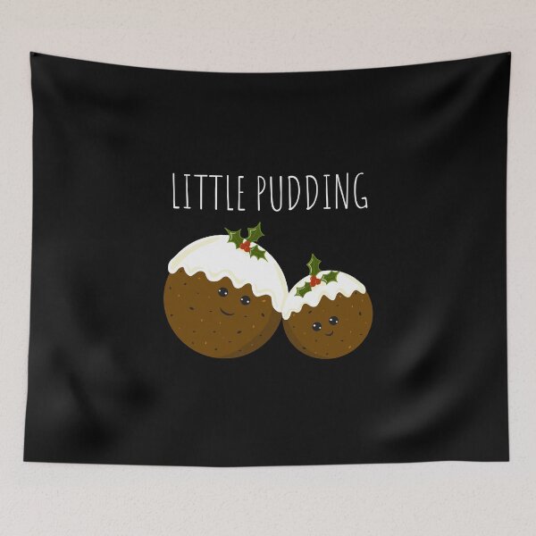 Item preview, Christmas Puddings. Little Pudding, Black.  designed and sold by Bumpulous.