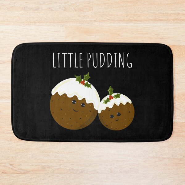 Aperçu de l'œuvre Puddings de Noël. Petit Pudding, Noir. créée et vendue par Bumpulous.