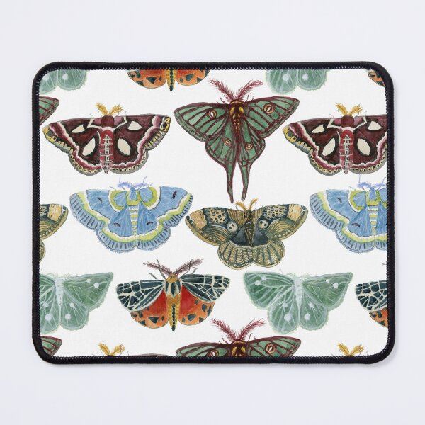 Item preview, Watercolor Moth Pattern designed and sold by paintedpansy.
