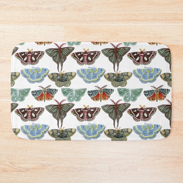 Item preview, Watercolor Moth Pattern designed and sold by paintedpansy.