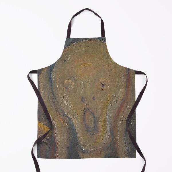 Item preview, Munch Scream Face Mask designed and sold by weavernap.