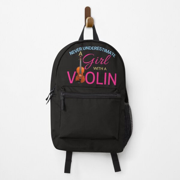 Item preview, Never Underestimate A Girl With A Violin designed and sold by Benchamart.