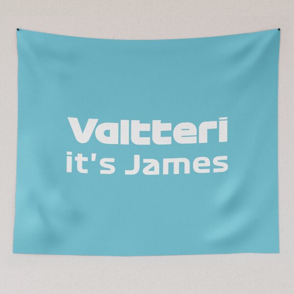Item preview, Valtteri Its James (Blue BG) designed and sold by FilipeFerreira.