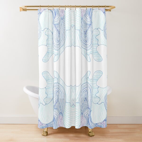 Labyrinth 5 Shower Curtain