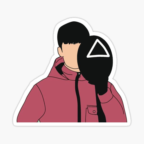"Squid Game " Sticker for Sale by Hilaarya | Redbubble