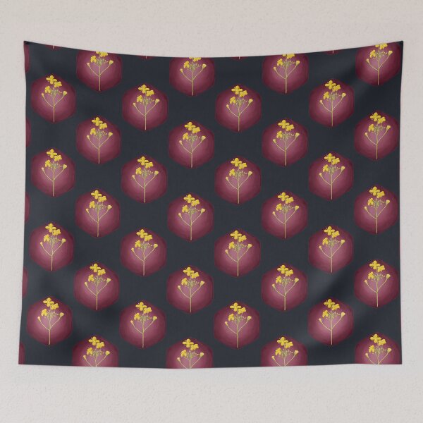 Item preview, Red Tiled Bloom  designed and sold by UnicornDemons.