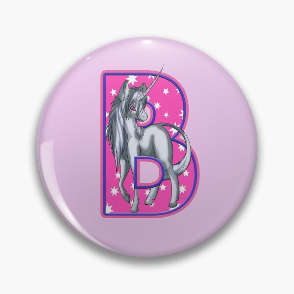 Item preview, Unicorn Letter B designed and sold by MoonsmileProd.