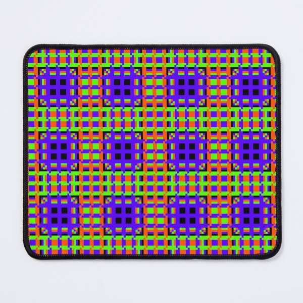 Halloween Scottish op-art poutpurri Mouse Pad