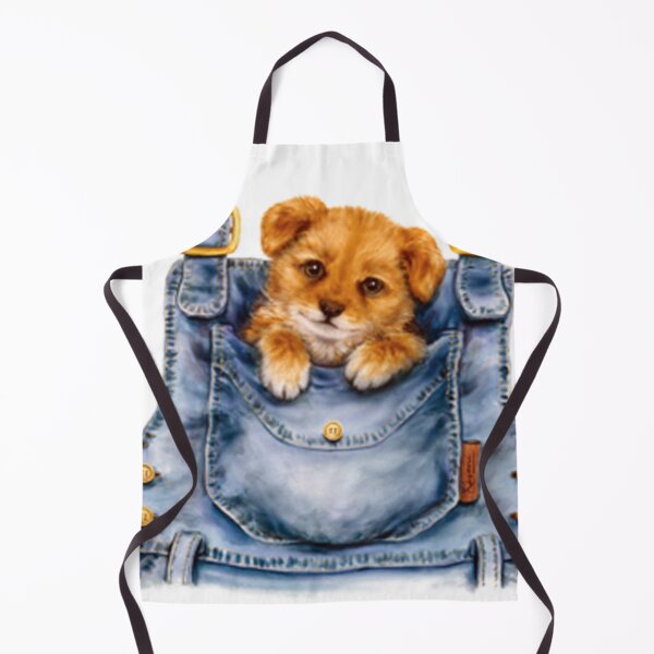 Item preview, Puppy in a pocket designed and sold by CricciethPrint.