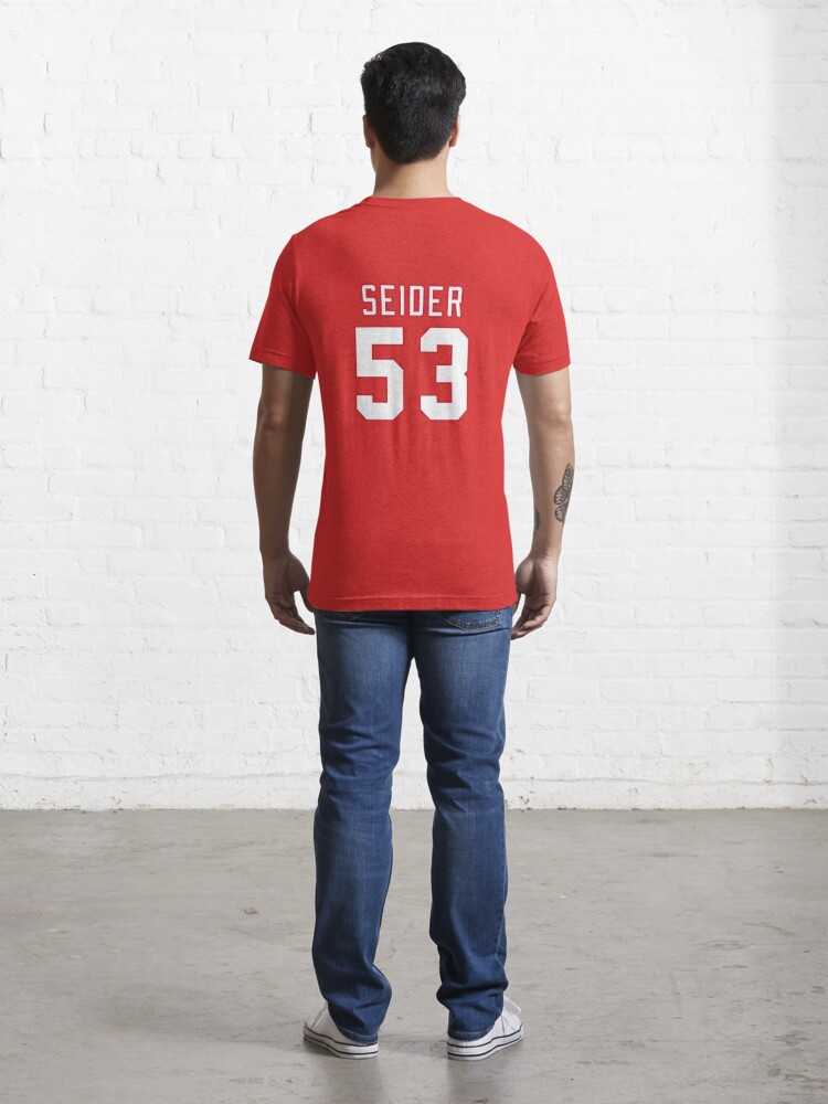 Moritz Seider, Detroit Redwings Essential T-Shirt for Sale by KayMorgan22