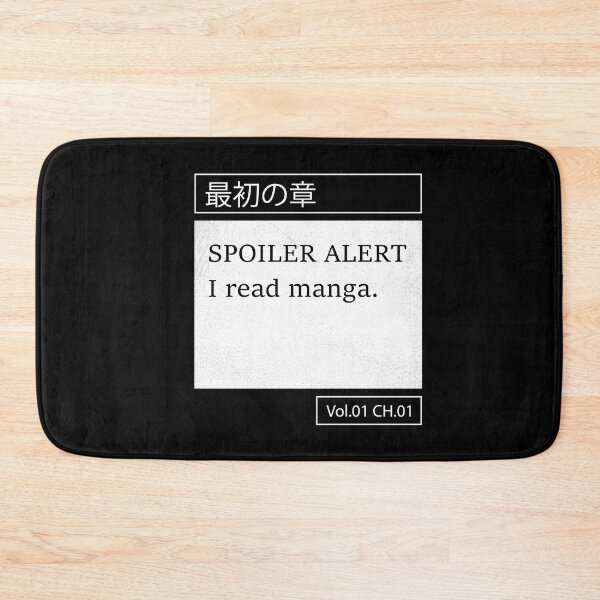 Item preview, Spoiler Alert I Read Manga designed and sold by Marzuqi Che Rose.