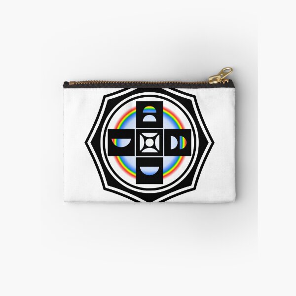 Item preview, Rainbow Celtic Shield Modern Art Inset  designed and sold by Joolsd.