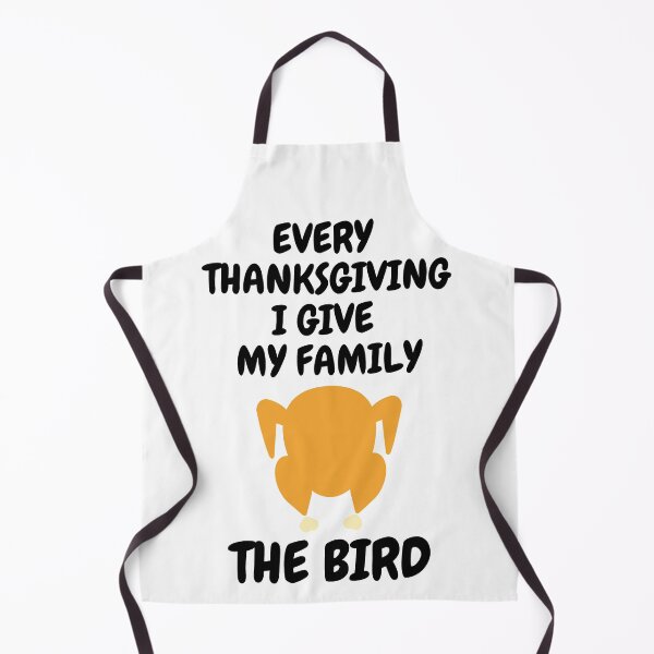 Item preview, Every Thanksgiving I Give My Family The Bird Simple Turkey Clipart designed and sold by LuckyKermit.