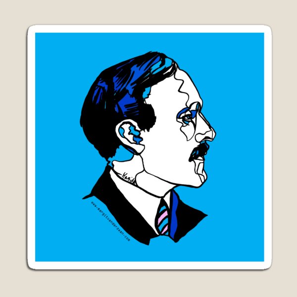 Item preview, Marcel Tournier Harp player and composer designed and sold by ArtyMargit.