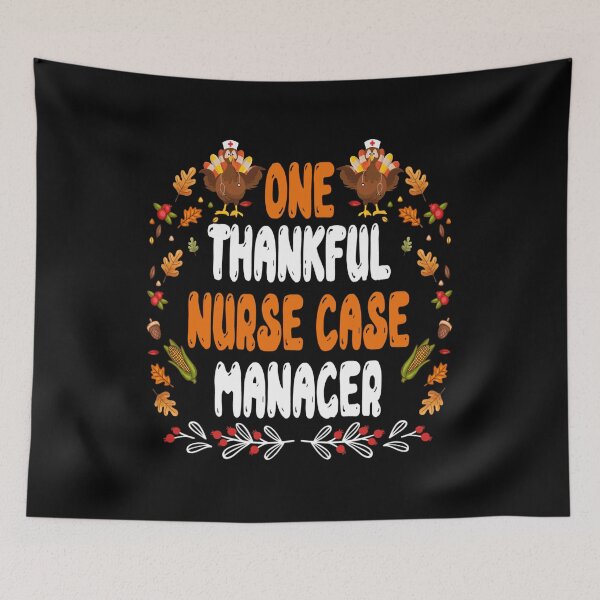 Item preview, Thanksgiving Thankful Nurse Case Manager designed and sold by GINIART.