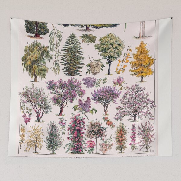Item preview, Vintage Botanical Trees Illustration V.2 designed and sold by TheLykosApparel.