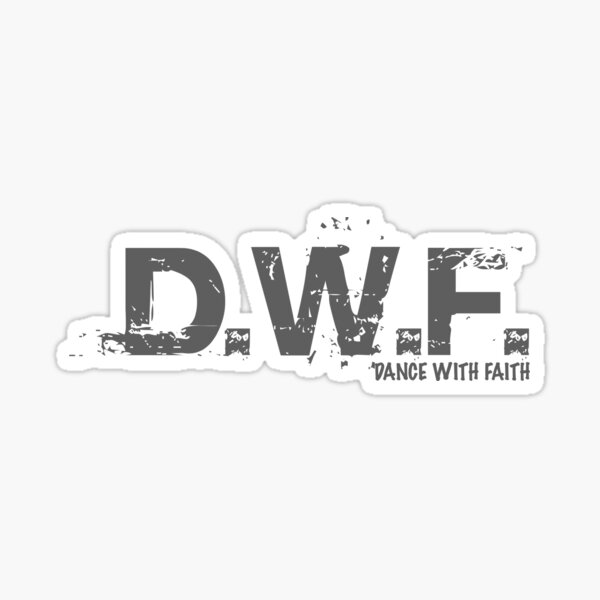 Dance With Faith Sticker