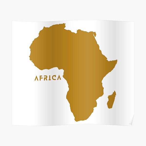 "africa map" Poster for Sale by smartyone Redbubble