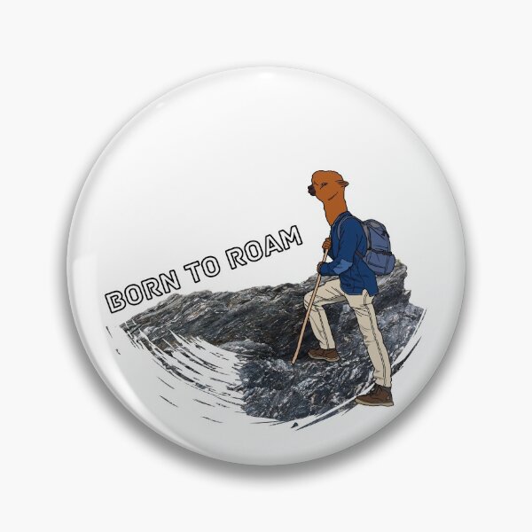 Item preview, Born to Roam designed and sold by AlpacingHeat.
