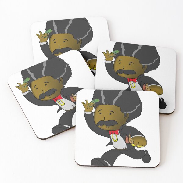 Item preview, Black Monopoly Man designed and sold by Merch-tians.