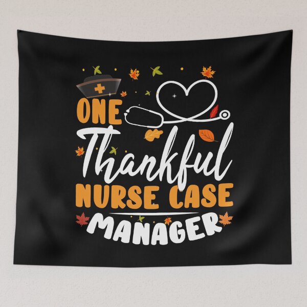 Item preview, Thanksgiving Thankful Nurse Case Manager designed and sold by GINIART.