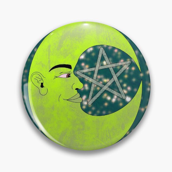 Artikelvorschau, Eleganter Mond entworfen und verkauft von MrsBMakesArt4Me.